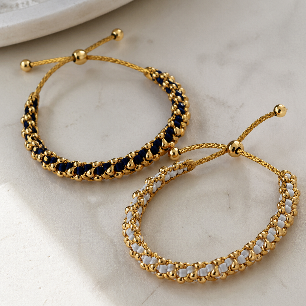 Manillas tejidas
photorealistic jewelry design, Manillas tejidas , mediterranean style, just the design no text