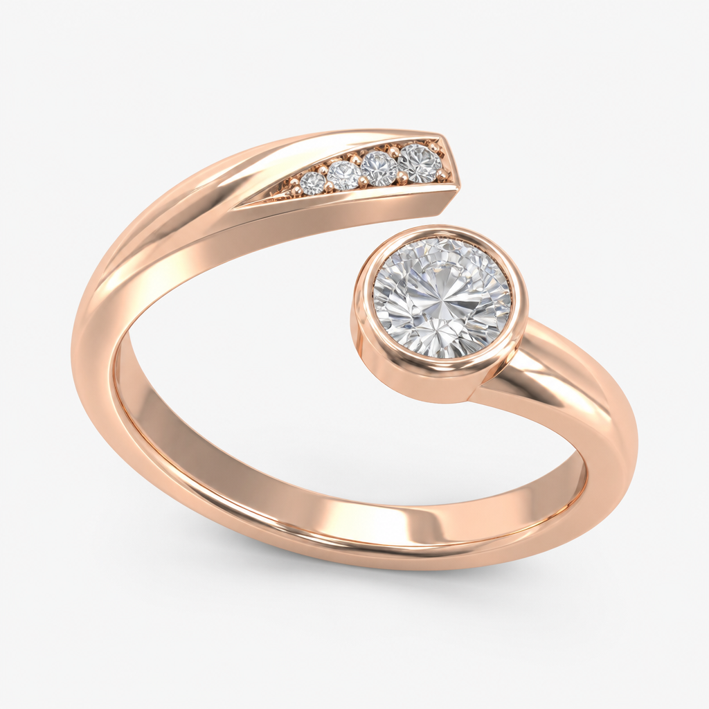 A women's ring
photorealistic jewelry design, A women's ring, modern style, just the design no text