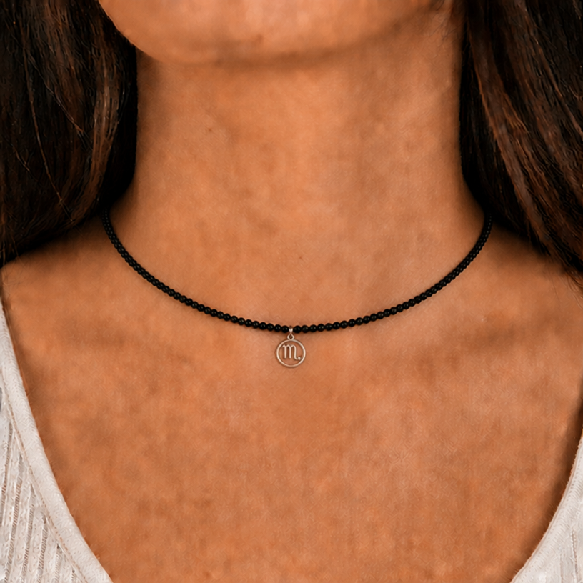 make this necklace 5 cm longer and don't change anything else