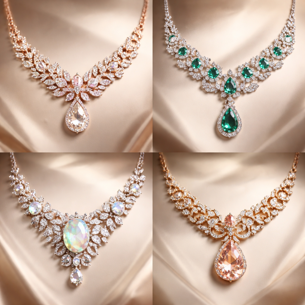 Give me nice designs of a necklace