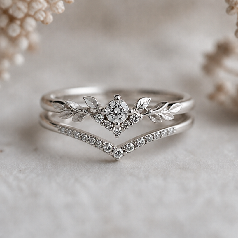 Make the rhinestones of the lower ring smaller towards the sides
edit the attached jewelry design with these instructions: Make the rhinestones of the lower ring smaller towards the sides. keep it photorealistic, just the design no text