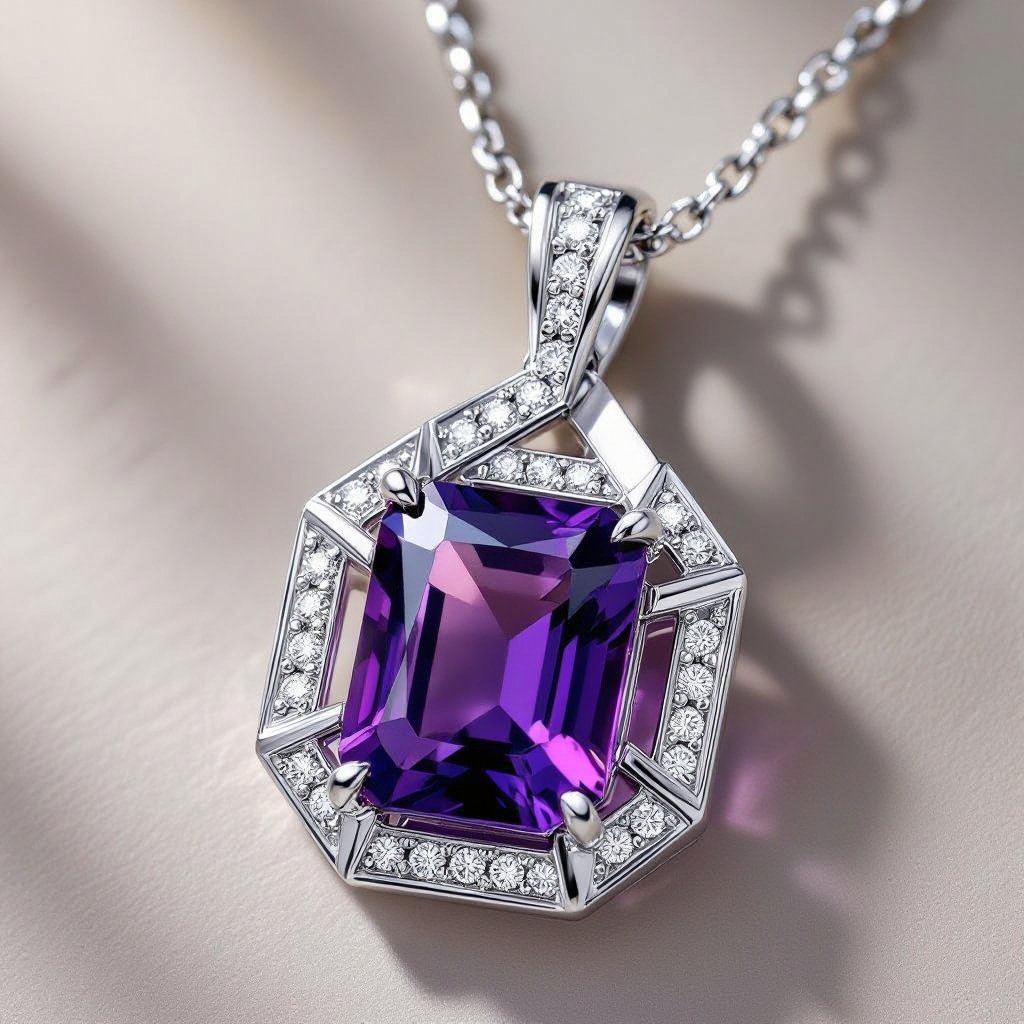 Geomatric edgy style of pendant white gold og gematric and modern architecture shaoe and style