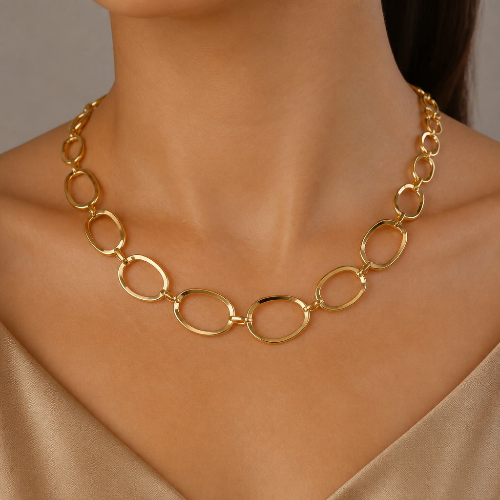 A women's necklace made of gold. re-arrange the cells in the necklace good, normal place
photorealistic jewelry design, A women's necklace made of gold. re-arrange the cells in the necklace good, normal place, modern style, just the design no text
