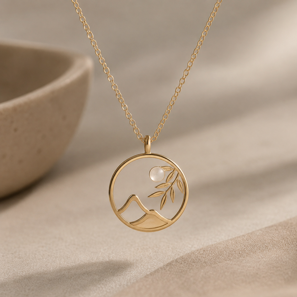 Make it minimalist style suitable for every day wear
photorealistic jewelry design, Make it minimalist style suitable for every day wear, asian_inspired style, just the design no text