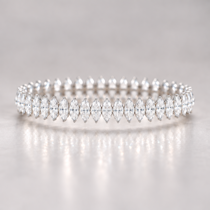 keep eveyrthing as it is but let the diamonds be oval shaped. elongated really thin ovals
keep eveyrthing as it is but let the diamonds be oval shaped. elongated really thin ovals