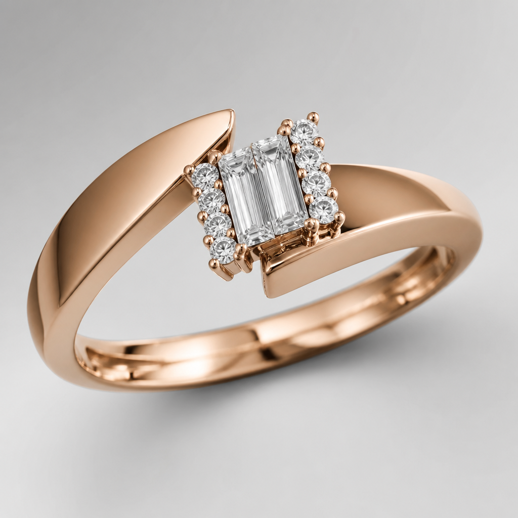 A women's ring
photorealistic jewelry design, A women's ring, modern style, just the design no text