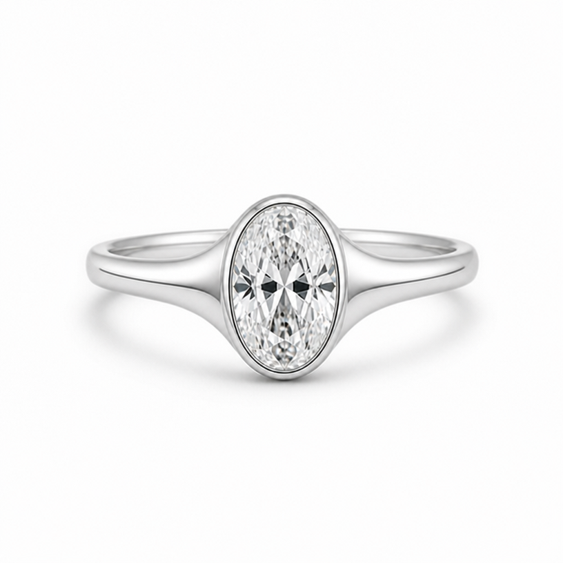 this ring is on in size 5
edit the attached jewelry design with these instructions: this ring is on in size 5. keep it photorealistic, just the design no text