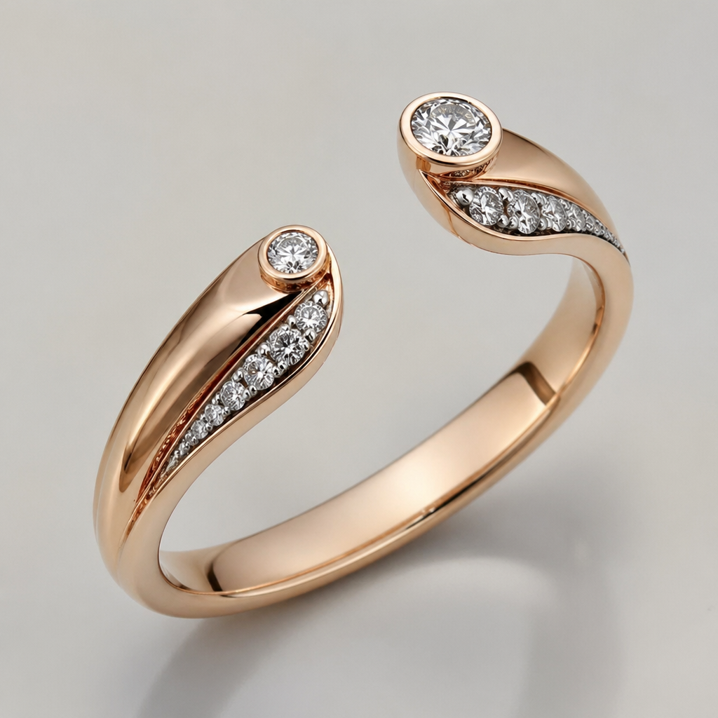 A women's ring
photorealistic jewelry design, A women's ring, modern style, just the design no text