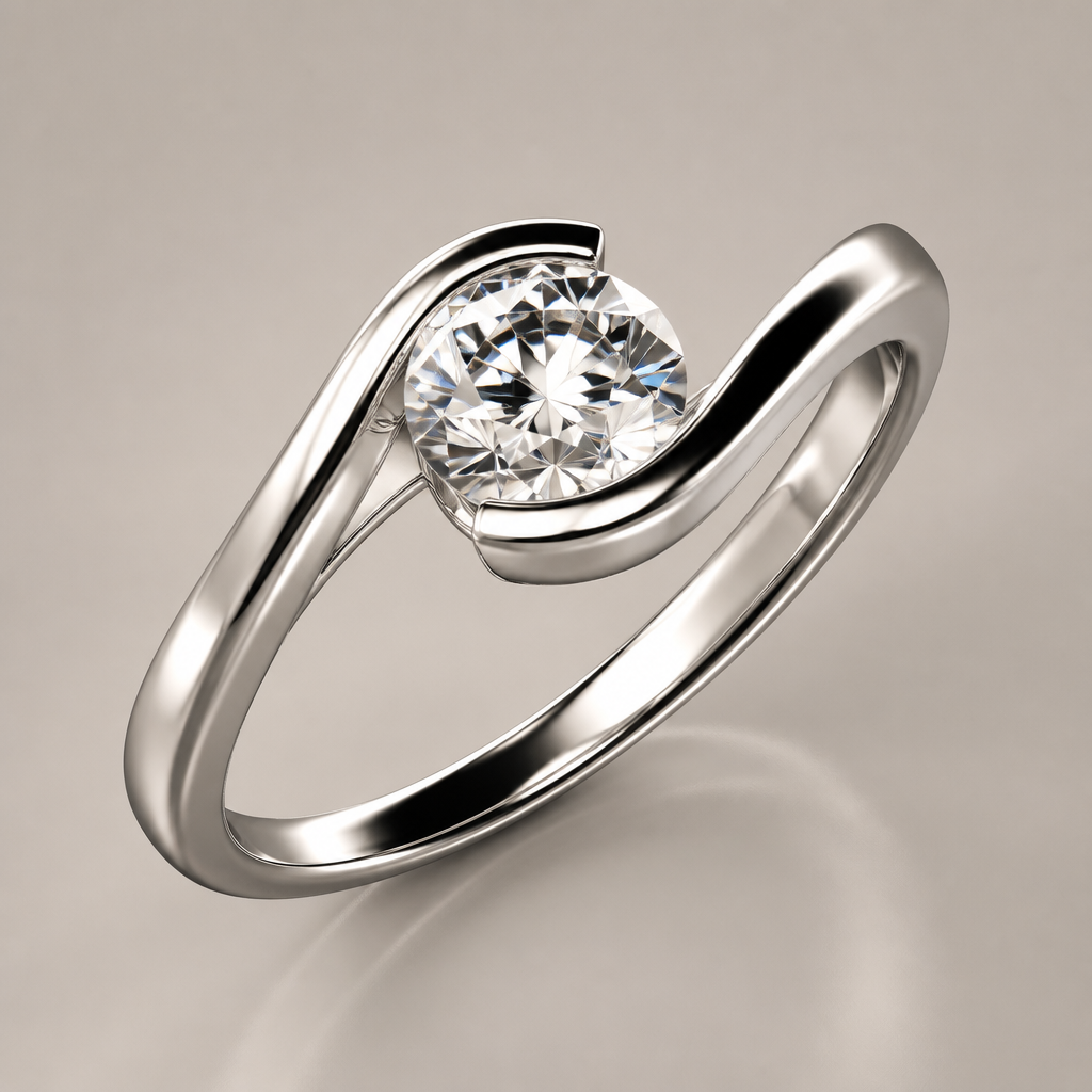 A women's ring
photorealistic jewelry design, A women's ring, modern style, just the design no text