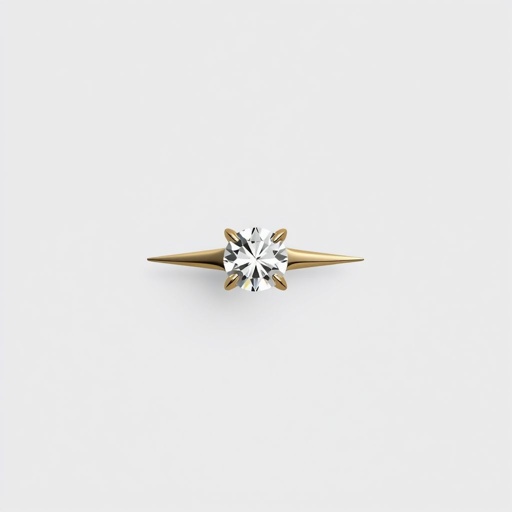 Diamond single stone nosepin