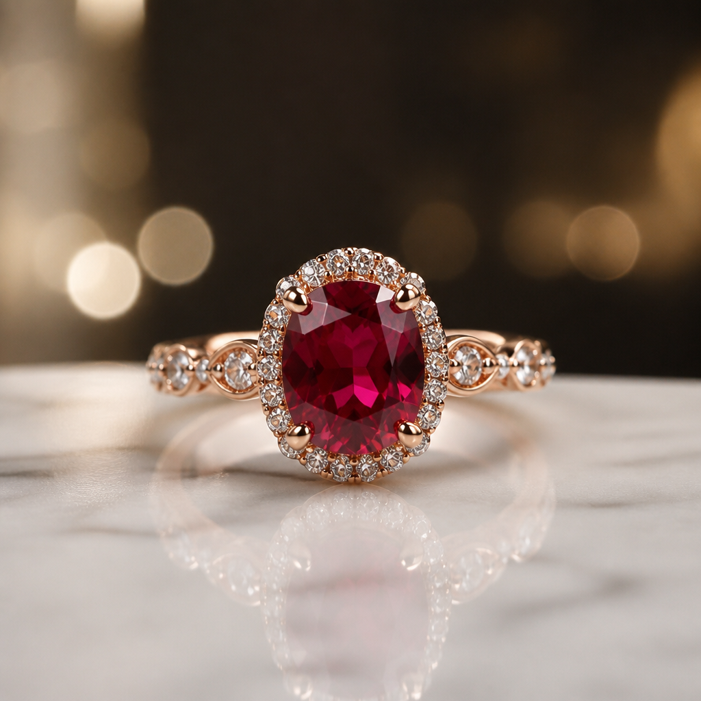 Create a luxury, high-end jewelry product photo using the uploaded ring as the exact reference. Keep the ring’s design, shape, gemstones, and metal exactly the same. Place it on a clean, elegant reflective surface (white marble, black glass, or acrylic). Use soft studio lighting with subtle highlights and realistic shadows to make the ring sparkle naturally. Add a premium blurred background with warm bokeh and a minimal luxury aesthetic. Ultra-realistic, 8K, sharp focus, macro photography, high contrast, true-to-life colors, commercial jewelry advertising style, premium e-commerce product photography, no text, no watermark, no extra jewelry, centered composition.
photorealistic jewelry design, Create a luxury, high-end jewelry product photo using the uploaded ring as the exact reference. Keep the ring’s design, shape, gemstones, and metal exactly the same. Place it on a clean, elegant reflective surface (white marble, black glass, or acrylic). Use soft studio lighting with subtle highlights and realistic shadows to make the ring sparkle naturally. Add a premium blurred background with warm bokeh and a minimal luxury aesthetic. Ultra-realistic, 8K, sharp focus, macro photography, high contrast, true-to-life colors, commercial jewelry advertising style, premium e-commerce product photography, no text, no watermark, no extra jewelry, centered composition., minimalist style, just the design no text