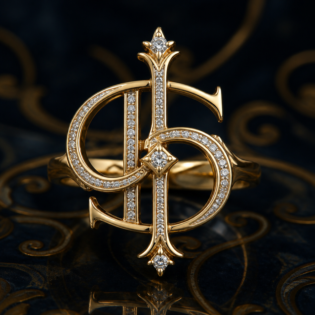 Liora Eytan names on the ring, as merged letters like a shape or code with diamond
photorealistic jewelry design, Liora Eytan names on the ring, as merged letters like a shape or code with diamond
, royal style, just the design no text