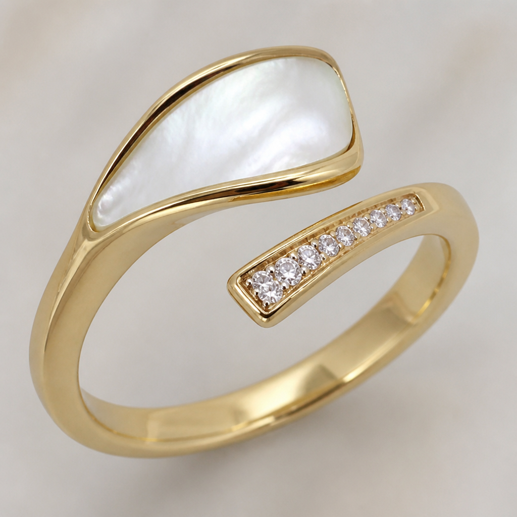 A women's ring
photorealistic jewelry design, A women's ring, modern style, just the design no text
