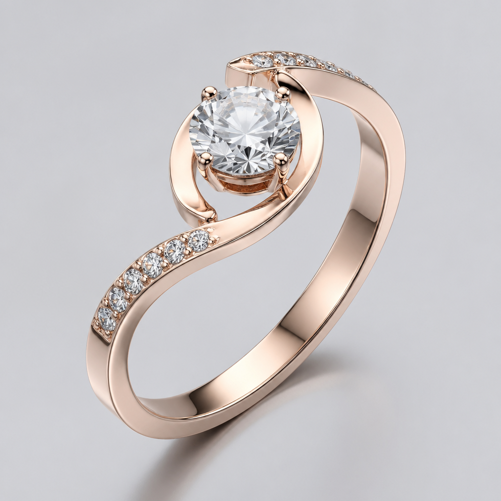 A women's ring
photorealistic jewelry design, A women's ring, modern style, just the design no text