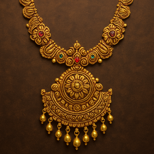 Maharashtrian typically jewellery necklaces 