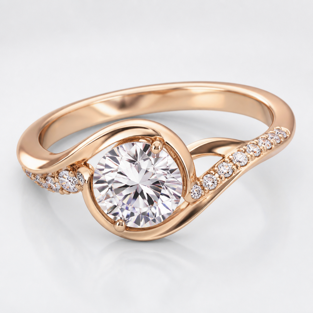 A women's ring
photorealistic jewelry design, A women's ring, modern style, just the design no text