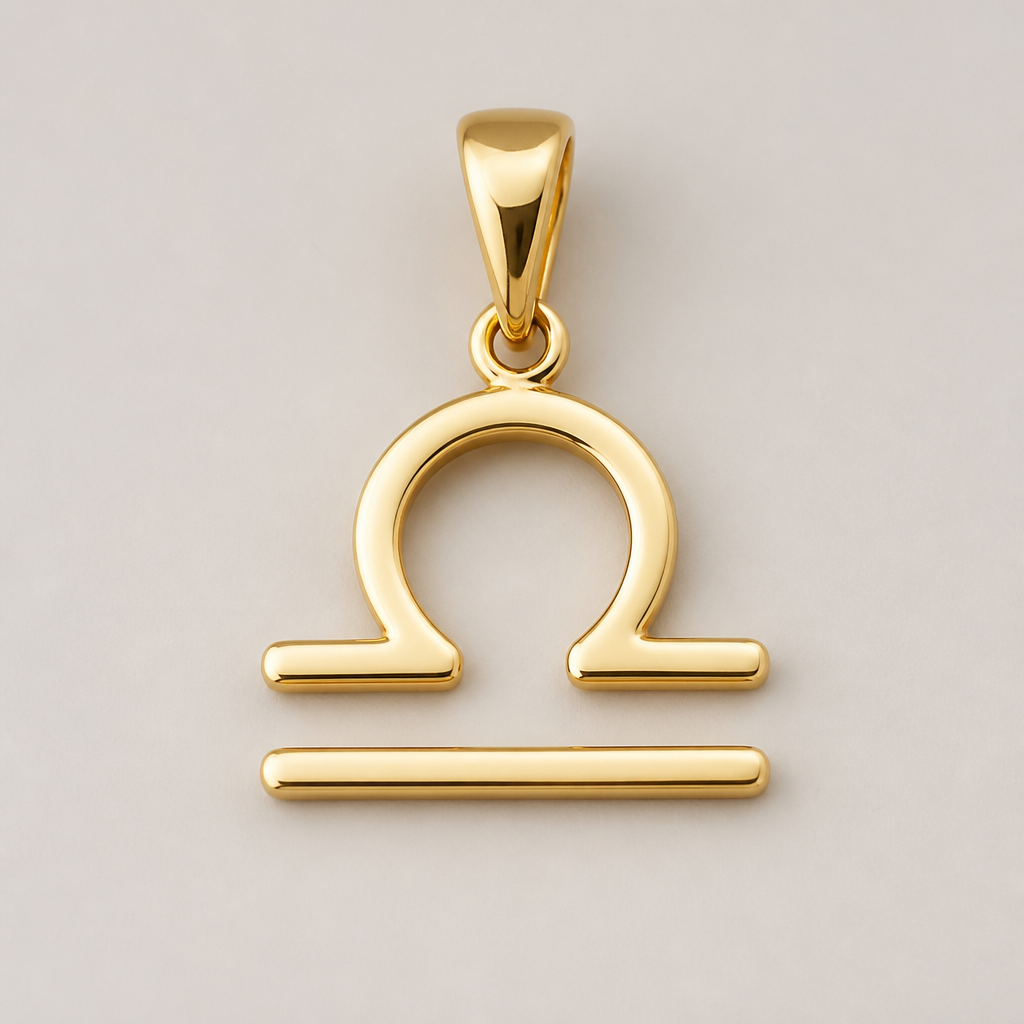 A minimalist women's pendant made of gold. colgante del signo del zodiaco de libra
photorealistic jewelry design, A minimalist women's pendant made of gold. colgante del signo del zodiaco de libra, minimalist style, just the design no text
