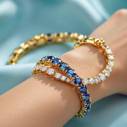 Modern columbia jewelry design with gold