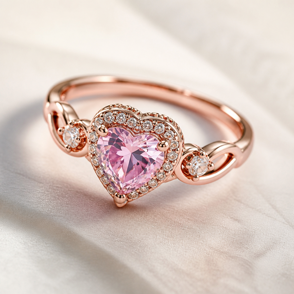 A romantic women's ring
photorealistic jewelry design, A romantic women's ring, romantic style, just the design no text