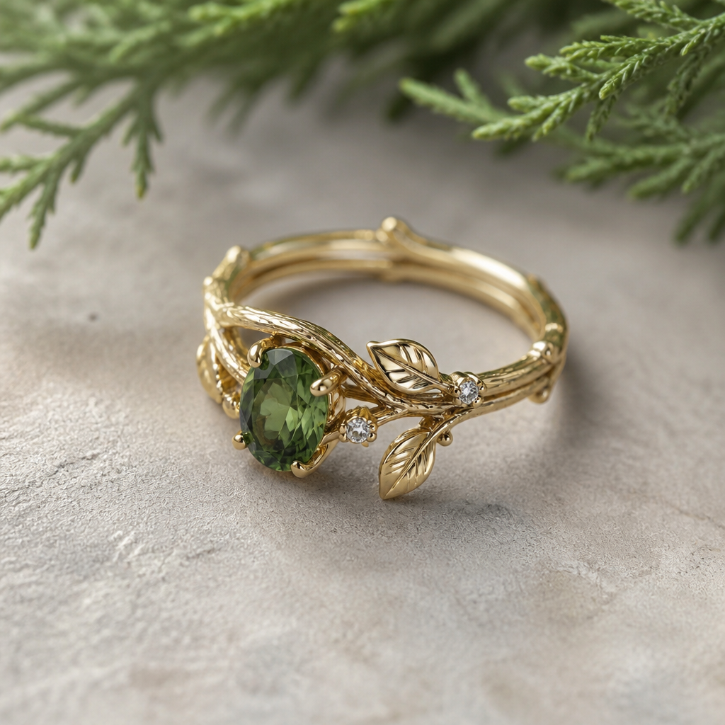 A nature women's ring. .
photorealistic jewelry design, A nature women's ring. ., nature_inspired style, just the design no text