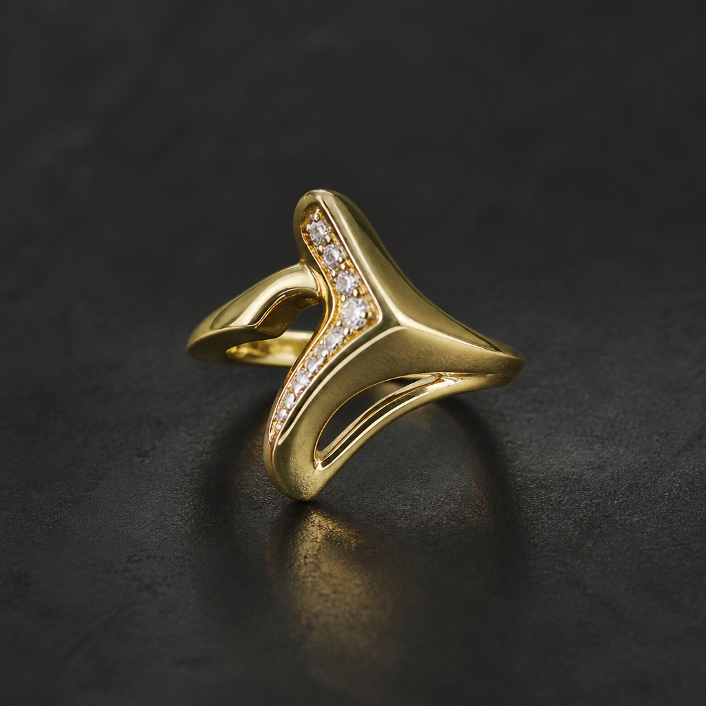 A women's ring. Random
photorealistic jewelry design, A women's ring. Random, modern style, just the design no text