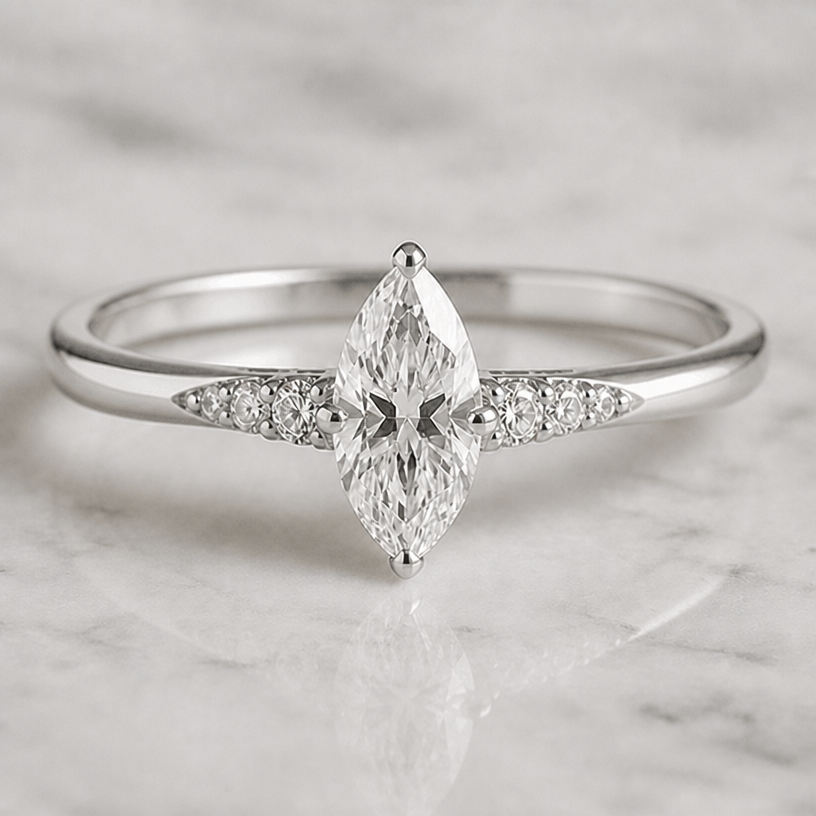 Make the band a tiny bit bigger
edit the attached jewelry design with these instructions: Make the band a tiny bit bigger. keep it photorealistic, just the design no text