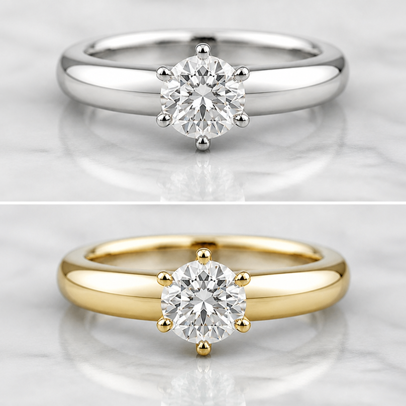 show both pictures at the same time
edit the attached jewelry design with these instructions: show both pictures at the same time. keep it photorealistic, just the design no text