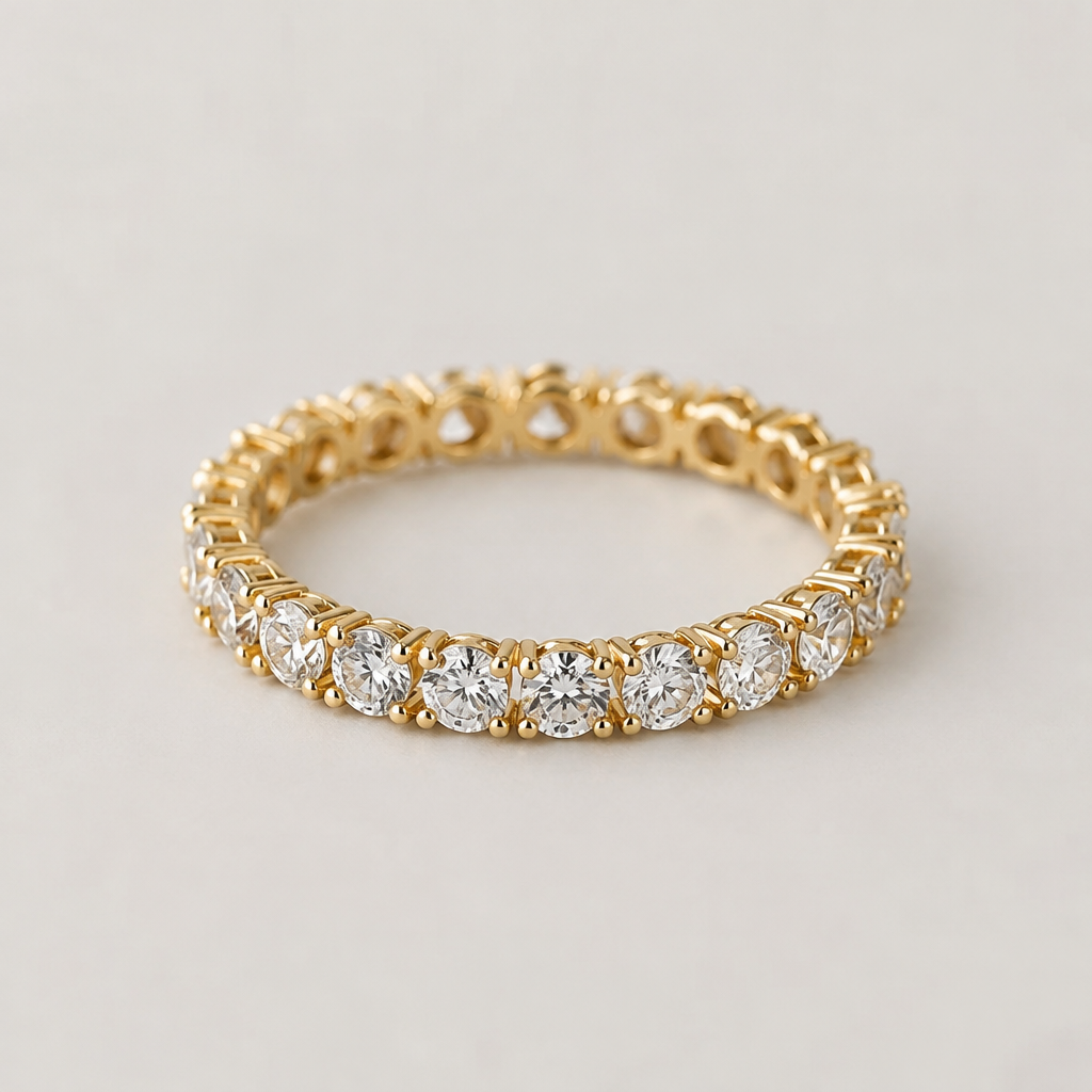 To be gold and smaller
photorealistic jewelry design, To be gold and smaller , eternity style, just the design no text