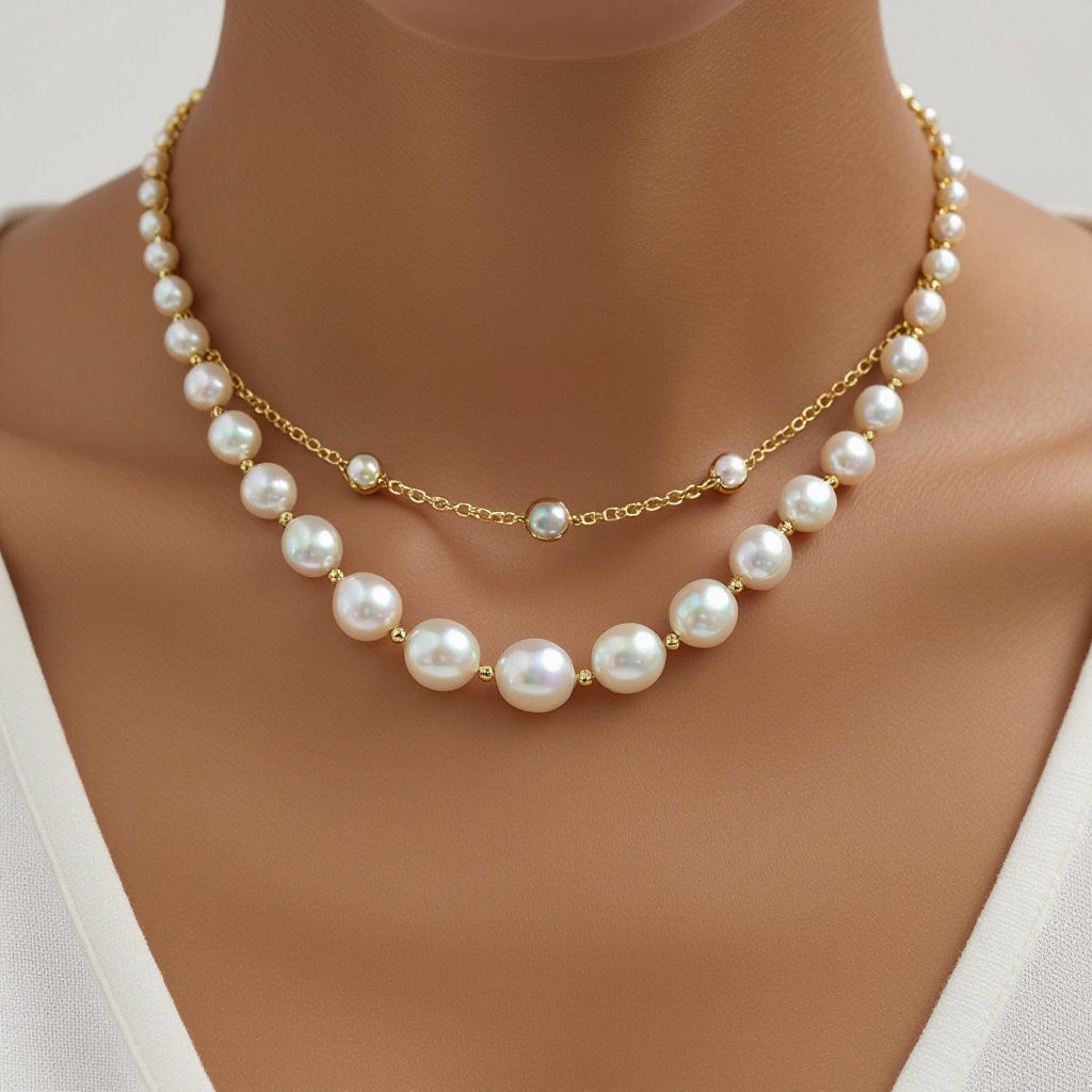 Necklace  pearl 