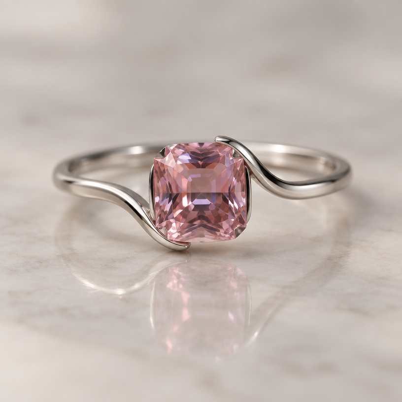 A women's ring made of silver, minimalist, simple and delicate, clean lines. take this stone in the picture and give me something different its a bigger stone i want something whimsical but square and mirrored so its easy to make
using the attached image as a visual reference, create A women's ring made of silver, minimalist, simple and delicate, clean lines. take this stone in the picture and give me something different its a bigger stone i want something whimsical but square and mirrored so its easy to make. photorealistic, just the design no text