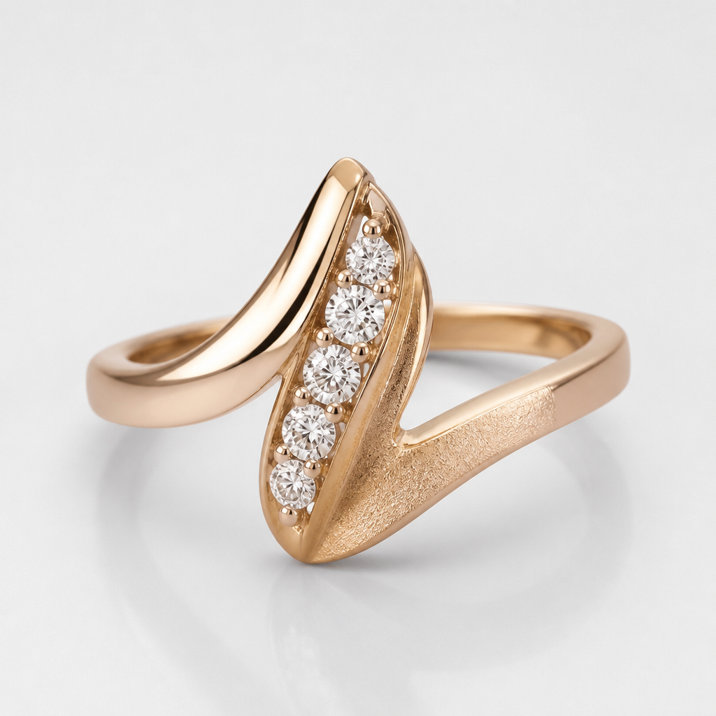 A women's ring
photorealistic jewelry design, A women's ring, modern style, just the design no text