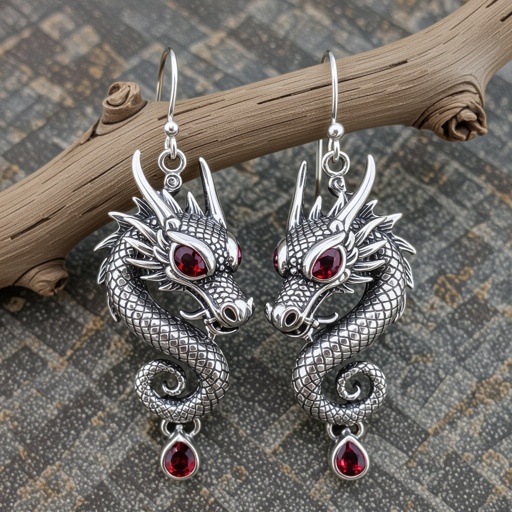 Dragon earring