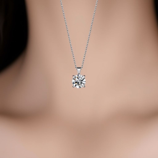 Design an exquisite high-end diamond necklace featuring a harmonious arrangement of brilliant-cut, marquise, and pear-shaped diamonds. The centerpiece should include a cascading teardrop-shaped diamond pendant surrounded by intricate floral and vine-inspired settings. The necklace should have a symmetrical, regal form, with a platinum or white gold base, encrusted with pavé diamonds. Ensure the design reflects luxury, elegance, and timeless craftsmanship, suitable for a royal gala or red carpet event.