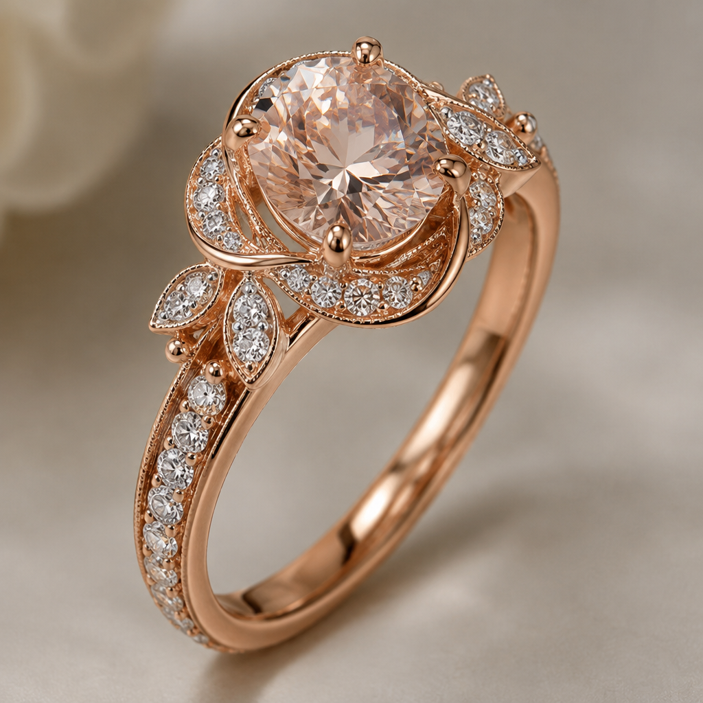 A women's ring, detailed and decorative, moderately ornate
photorealistic jewelry design, A women's ring, detailed and decorative, moderately ornate, modern style, just the design no text
