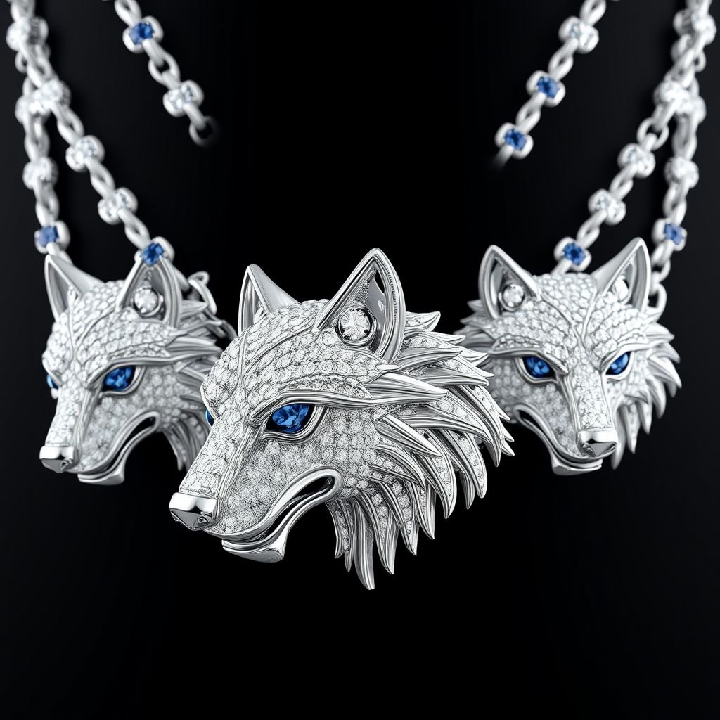 Diamond wolf chain