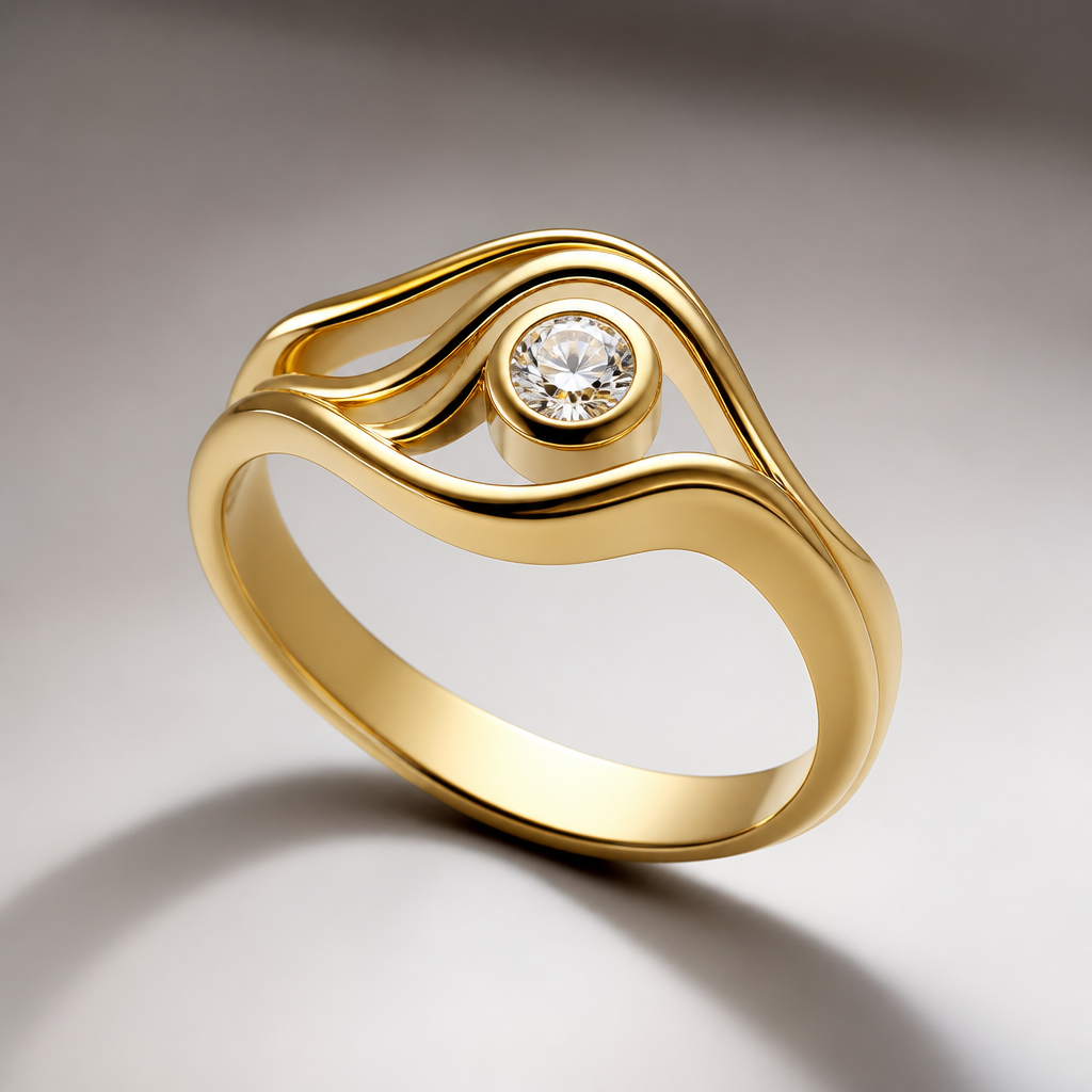 Crie um anel inspirado na palavra aura
photorealistic jewelry design, Crie um anel inspirado na palavra aura , contemporary style, just the design no text