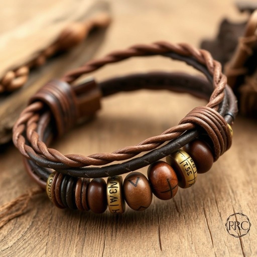 Men’s leather bracelet