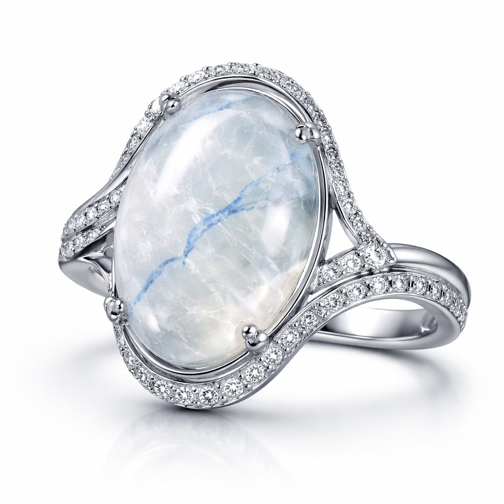 A women's ring. kalcio izolata