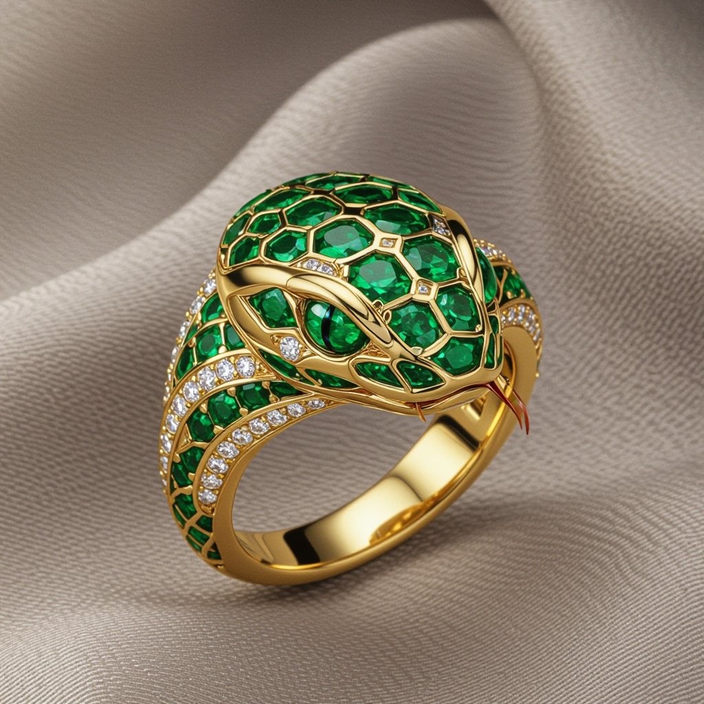 Make Green Snake jewelery, make the snakes Head a Bit slimmer so it Looks venomous, fitting for Mattheo Riddles and Y/ns Relationship on Tik Tok