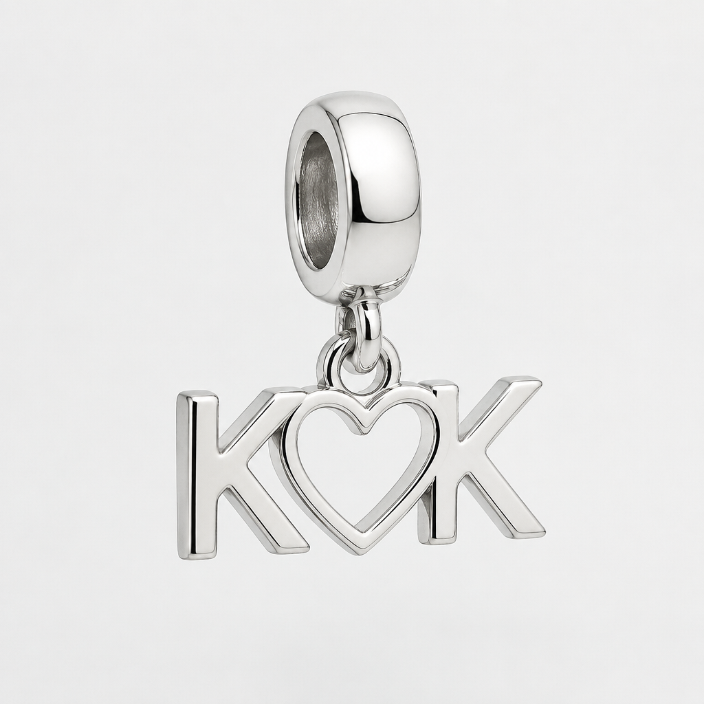 A women's pendant. sy nak buat charm untuk pandora tulis k♡k nk yg simple xada batu
photorealistic jewelry design, A women's pendant. sy nak buat charm untuk pandora tulis k♡k nk yg simple xada batu, modern style, just the design no text