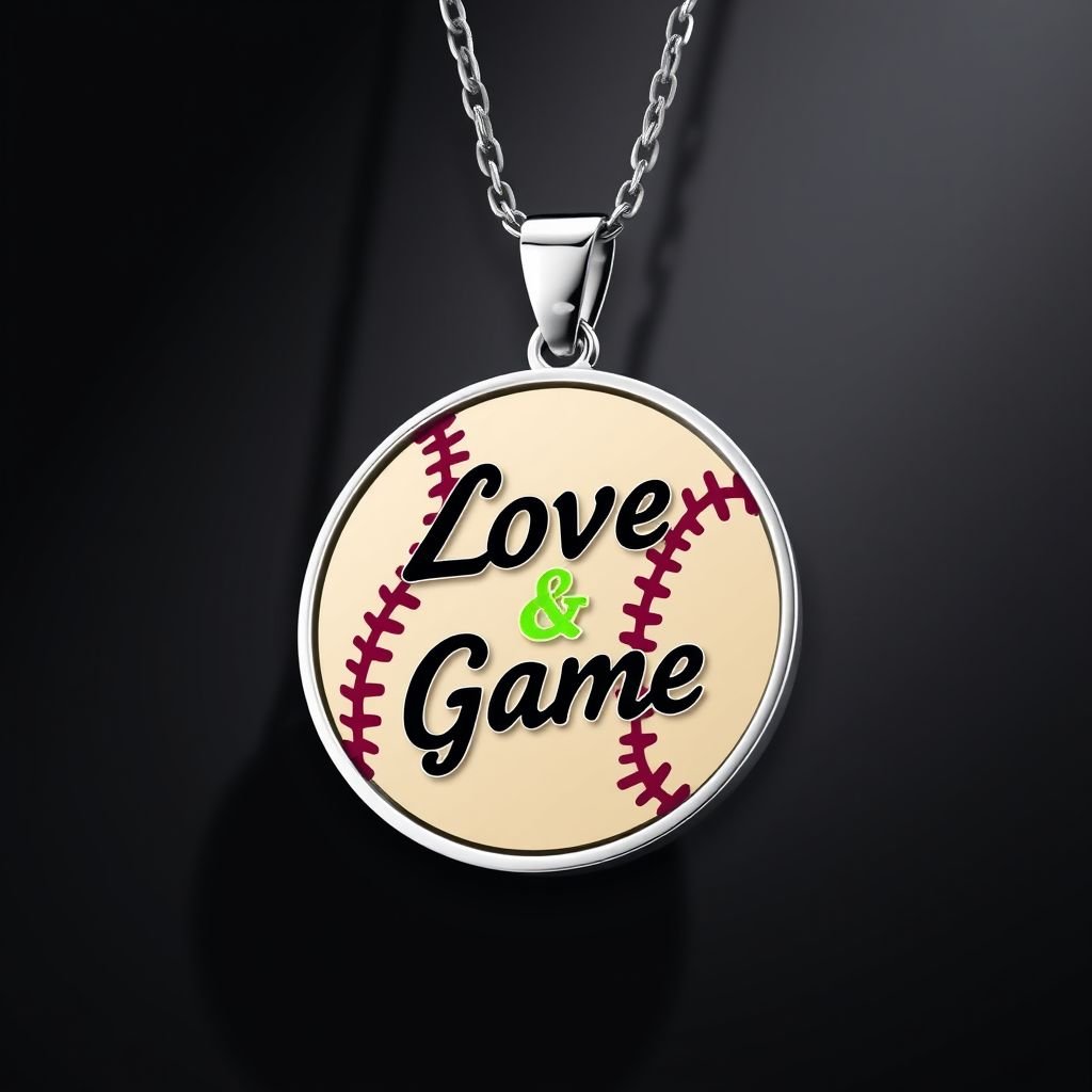Pendant for softball moms