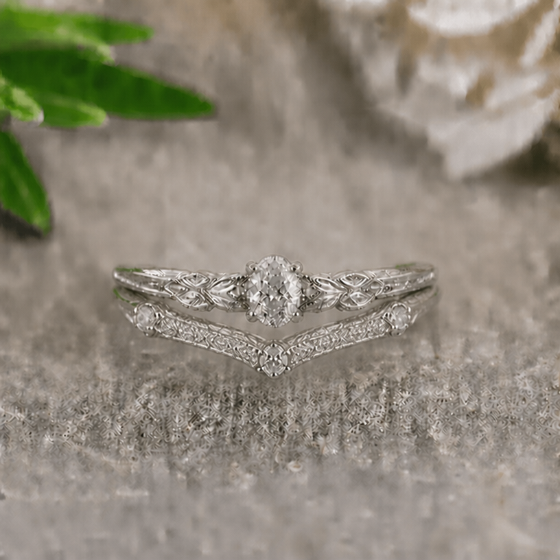 I want more crystals on the middle part of the lower ring
edit the attached jewelry design with these instructions: I want more crystals on the middle part of the lower ring. keep it photorealistic, just the design no text