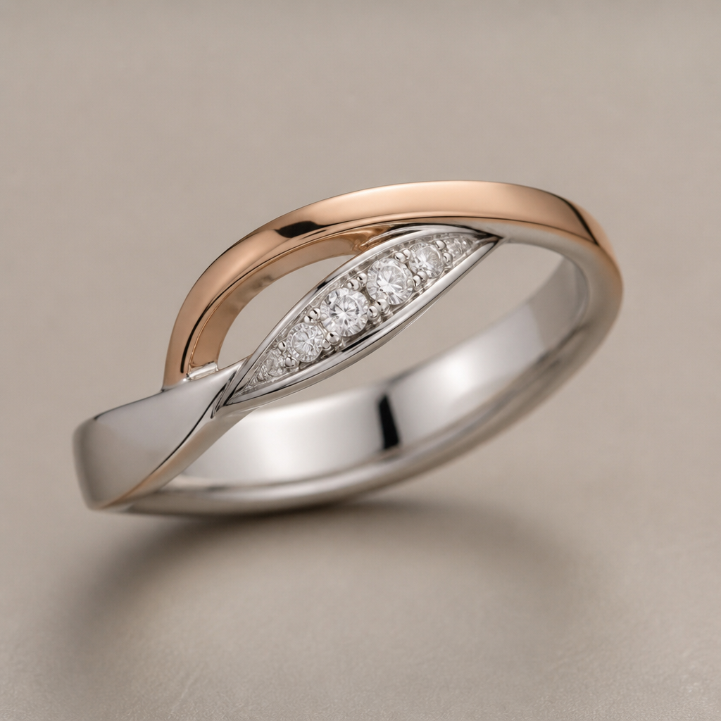 A women's ring
photorealistic jewelry design, A women's ring, modern style, just the design no text