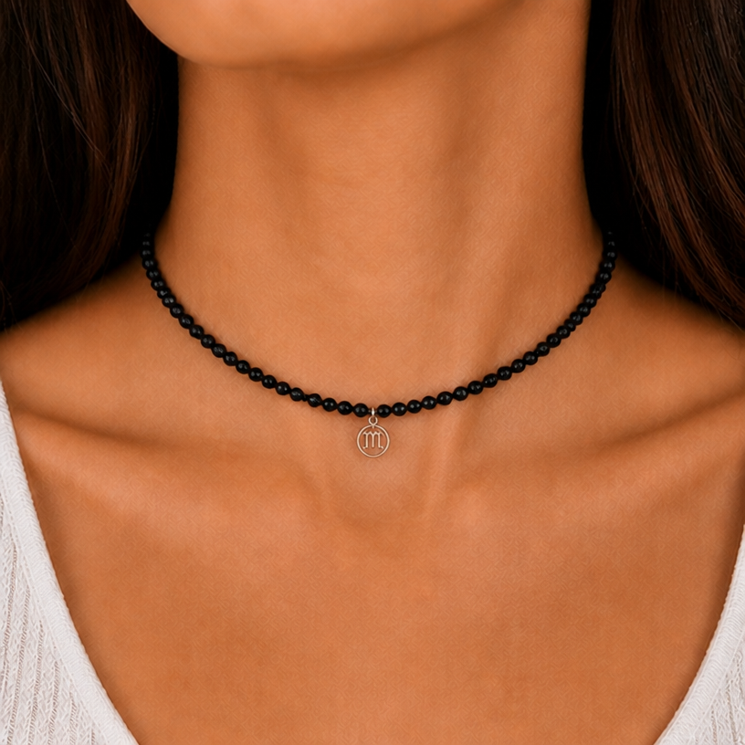 now make these black tourmaline beads 4mm instead of 3mm and don't change anything else
edit the attached jewelry design with these instructions: now make these black tourmaline beads 4mm instead of 3mm and don't change anything else. keep it photorealistic, just the design no text