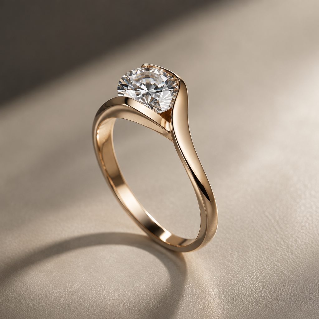 Создай премиум кольцо
photorealistic jewelry design, Создай премиум кольцо, minimalist style, just the design no text