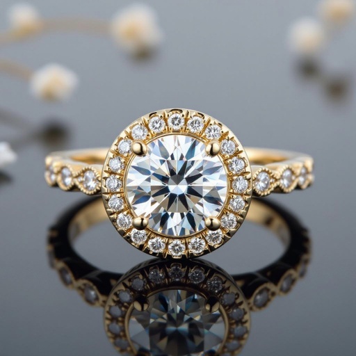 fairytale gold and diamond ring