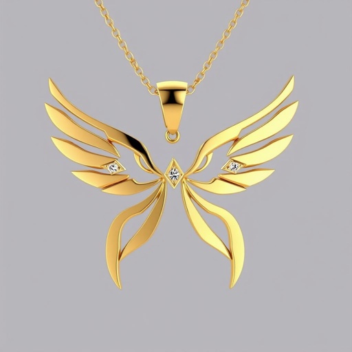 Angel with C gold
