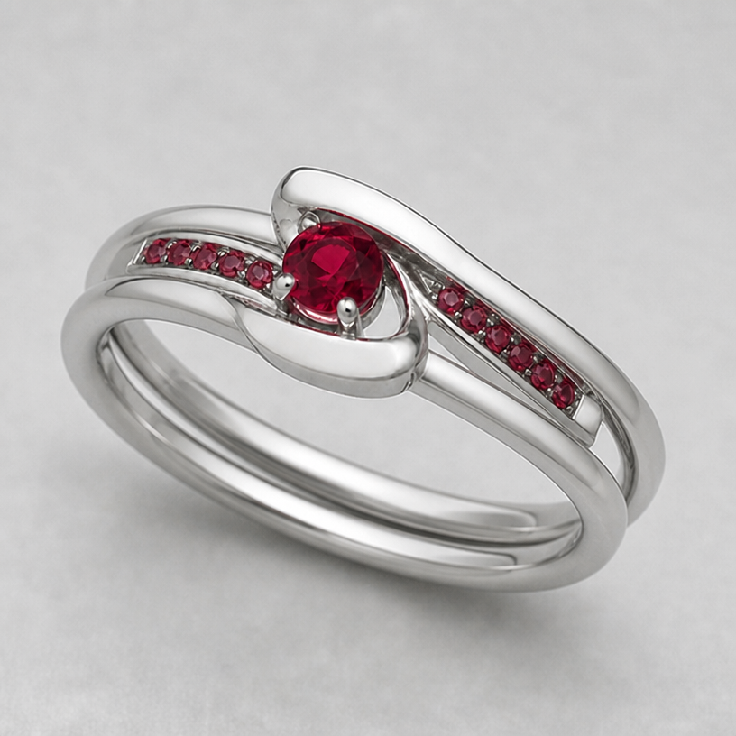 remake ring with double half round shank
edit the attached jewelry design with these instructions: remake ring with double half round shank. keep it photorealistic, just the design no text