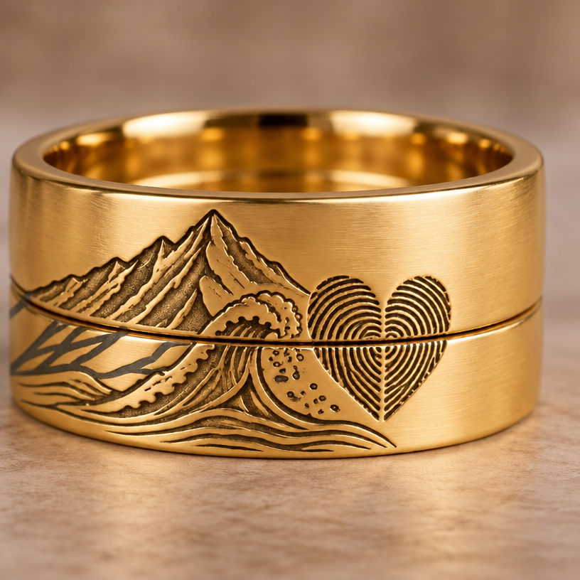 A women's ring. necesito que le haga los cambios para que los nombres sean en letra cursiva
no le has colocado los nombres en letra cursiva
using the attached image as a visual reference, create A women's ring. necesito que le haga los cambios para que los nombres sean en letra cursiva
no le has colocado los nombres en letra cursiva. photorealistic, just the design no text