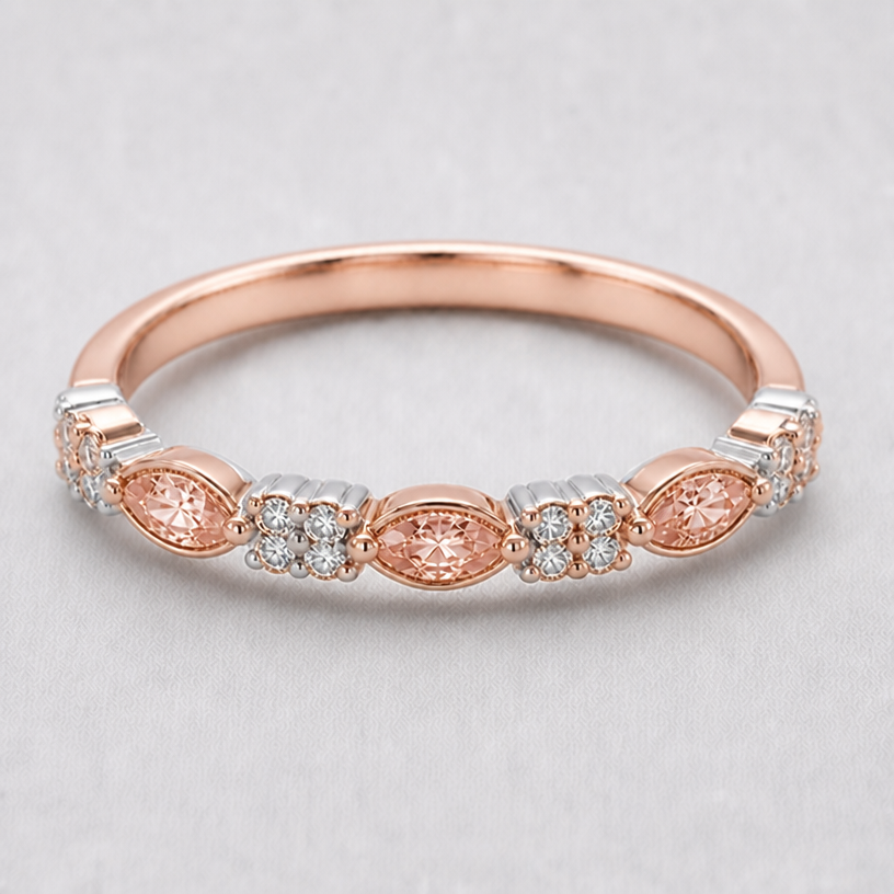 add white gold accent
edit the attached jewelry design with these instructions: add white gold accent. keep it photorealistic, just the design no text